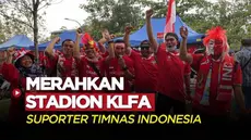 Berita Video, Suporter Timnas Indonesia Ramaikan Stadion KLFA Jelang Matchday Kedua Piala AFF 2022 pada Senin (26/12/2022)