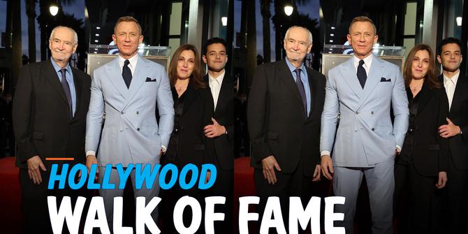 VIDEO: Daniel Craig Dapat Bintang di Hollywood Walk of Fame