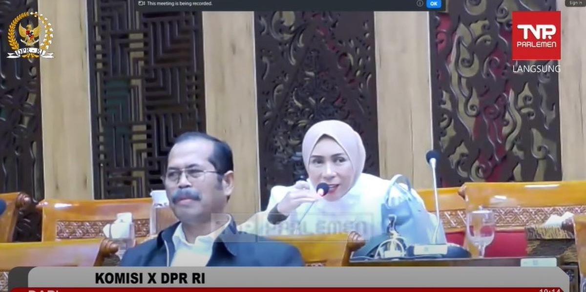 Momen Melly Goeslaw dan Ahmad Dhani Nyanyi Saat Rapat Komisi X DPR RI, Tuai Sorotan