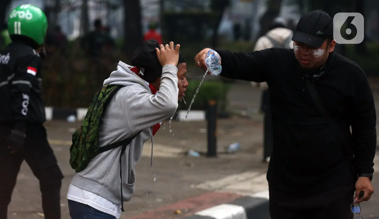 Affan Kurniawan tewas dilindas kendaraan taktis (rantis) Brimob saat terjadi kerusuhan saat aksi massa di kawasan Pejompongan pada Kamis malam, 28 Agustus 2025. (Liputan6.com/Helmi Fithriansyah)