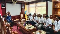 PB Akuatik Indonesia Temui Gubernur Koster, Bahas Persiapan Bali Jadi Tuan Rumah Kejuaraan Renang Internasional
