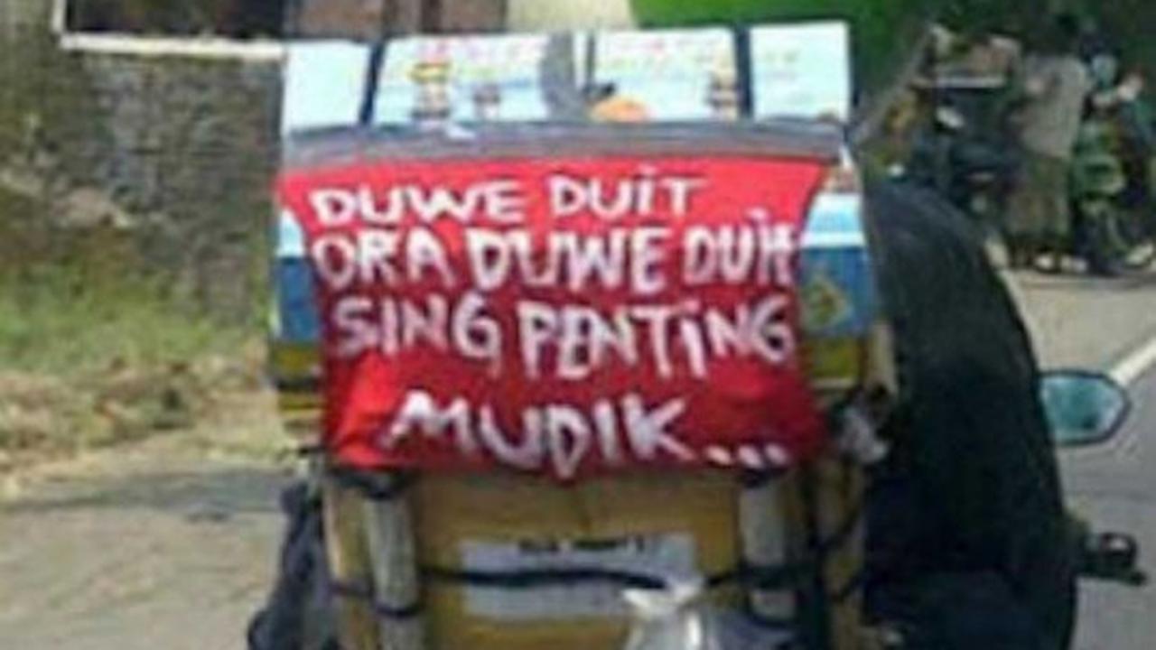 Meme mudik lucu ini dijamin bikin tertawa terpingkal-pingkal