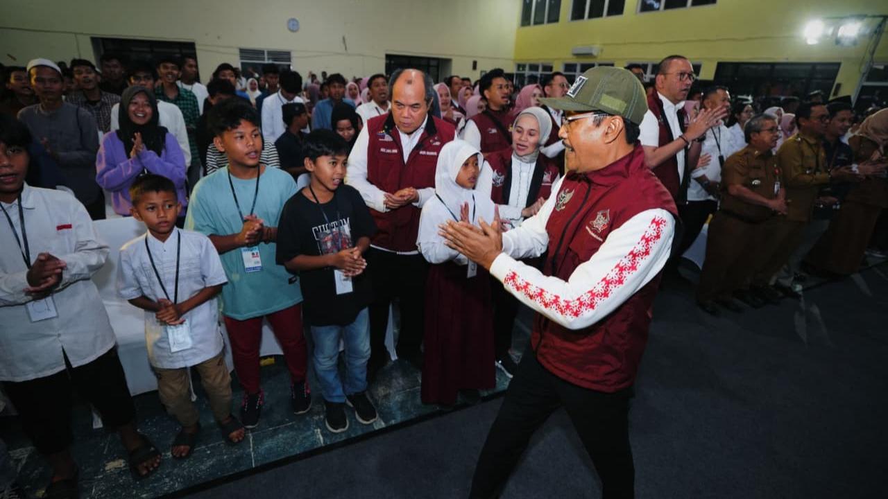 Menteri Sosial Saifullah Yusuf (Gus Ipul) di Sekolah Rakyat Banjarbaru, Kalimantan Selatan
