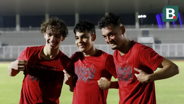 Foto: Mengenal 3 Pemain Keturunan Yang Ikut Berlatih Bersama Timnas Indonesia U-19