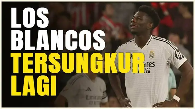 VIDEO: Wajah Penggawa Real Madrid Tertunduk Lesu Usai Dikalahkan Athletic Bilbao