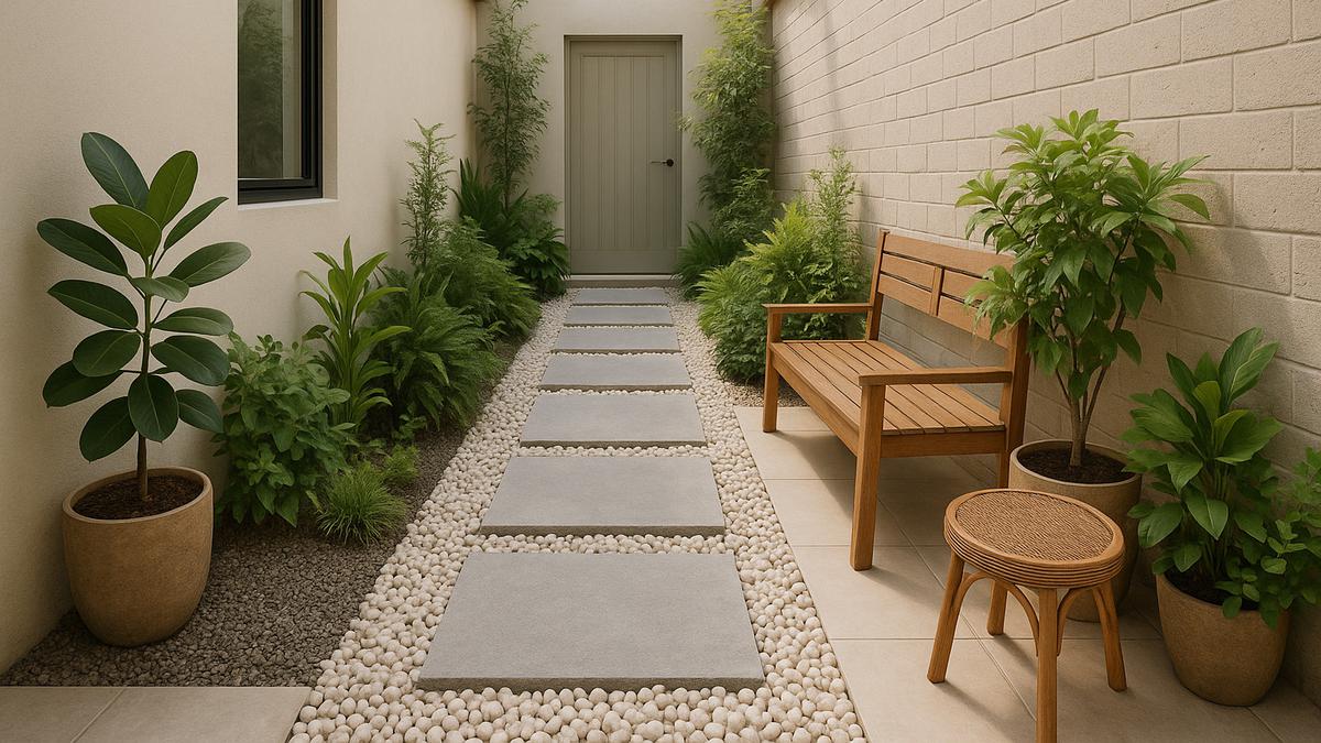 7 Ide Desain Teras Dalam Minimalis untuk Rumah Kecil, Bikin Ruangan Lega Sejuk dan Estetik