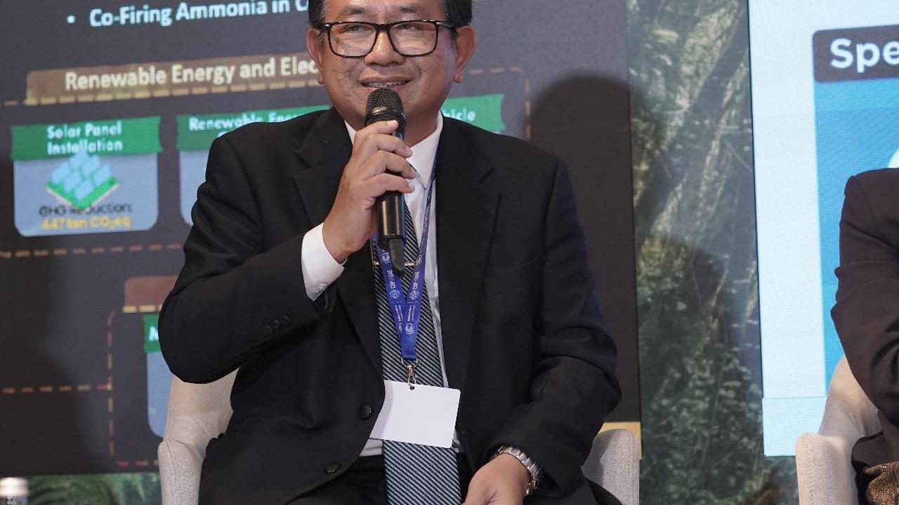 Hal ini disampaikan Direktur Utama Petrokimia Gresik, Dwi Satriyo Annurogo saat menjadi pembicara dalam acara "Pavilion Indonesia Talks Session" COP28 di Dubai, Uni Emirat Arab (UEA).