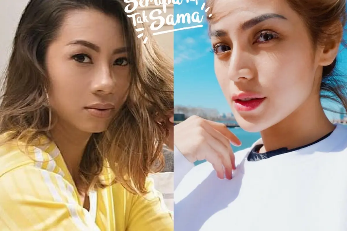 [Bintang] Serupa Tapi Tak Sama: Sekarang Rambut Blonde, Jessica Iskandar Tunjukkan Kemiripan dengan Jennifer Bachdim