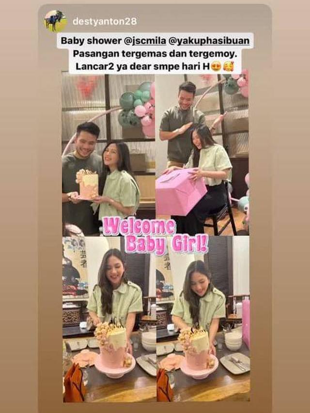 7 Momen Baby Shower Jessica Milla yang Meriah, Ungkap Jenis Kelamin Buah Hati