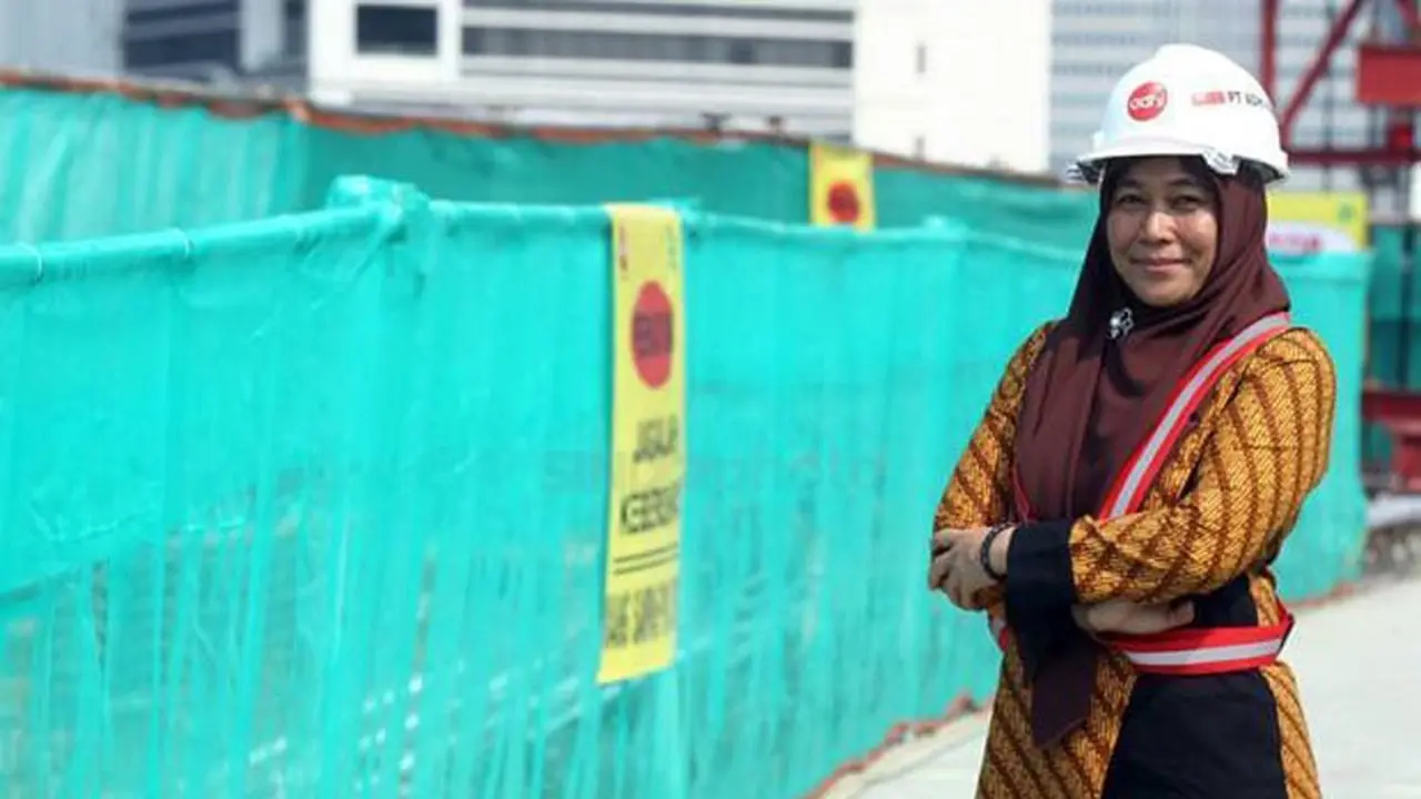 Arvilla Delitriana, Insinyur yang Bikin Jembatan Melengkung LRT