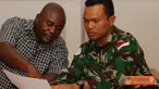 Citizen6, Kongo: Letnan Kolonel Czi Sapto Widhi Nugroho memaparkan tentang kegiatan Satgas Zeni TNI dalam melaksanakan tugas-tugas yang telah ditetapakan oleh Divisi Timur Brigade Ituri Monusco. (Pengirim: Badarudin Bakri)