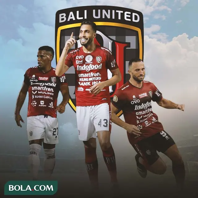 Bali United - Eber Bessa, William Pacheco, Spasojevic