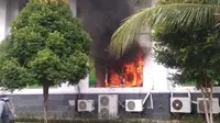 Kebakaran Melanda Gedung DPRD Kota Batam, Ruang Fraksi Hanura Ludes