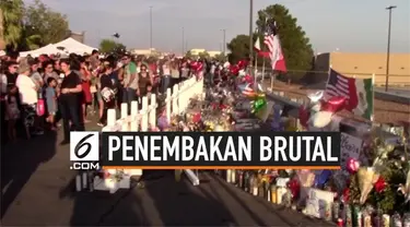 Keluarga dan teman korban penembakan brutal di El Paso Texas berkabung, Mereka berdoa bersama khususnya untuk 22 korban tewas dalam insiden tersebut.