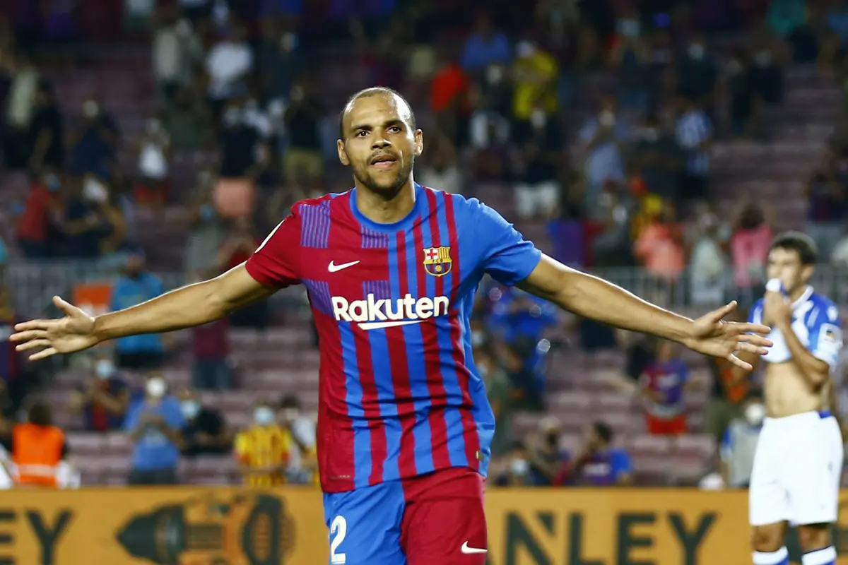 Martin Braithwaite Gemilang, Barcelona Sikat Real Sociedad