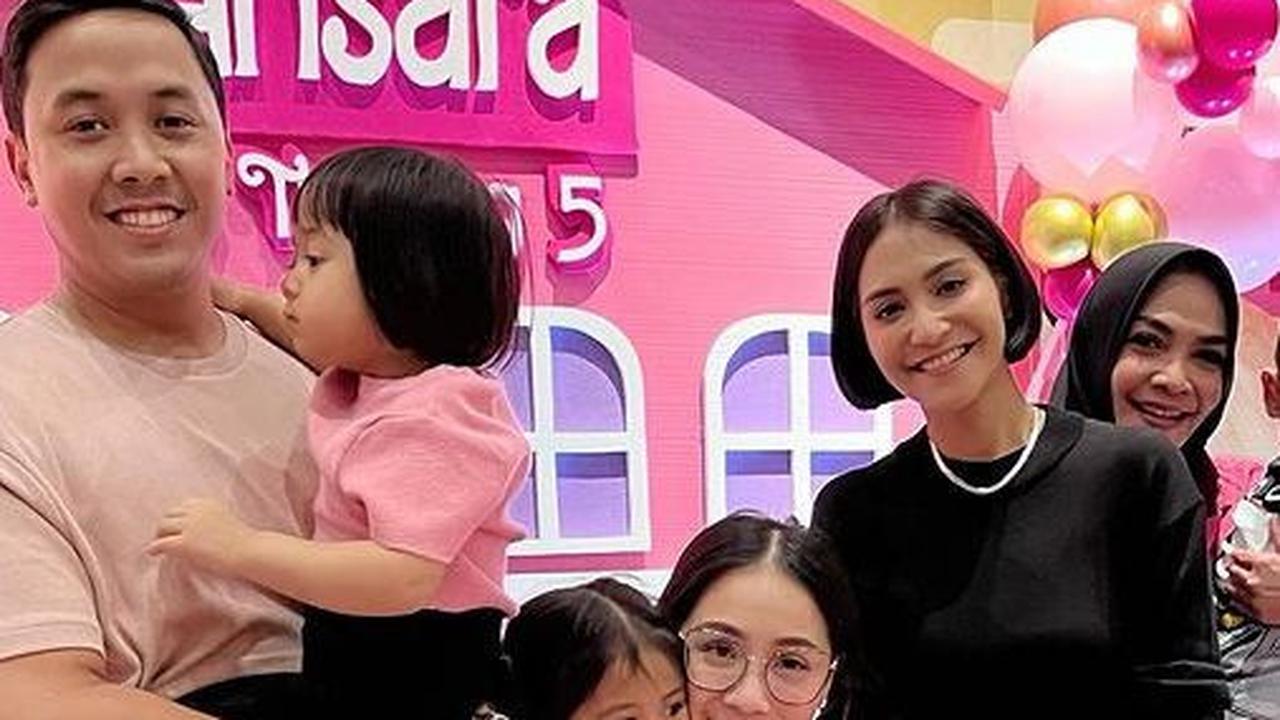 Momen Keseruan Ultah ke-5 Ansara Anak Caca Tengker, Penampilan Nagita Slavina Malah Bikin Salfok