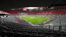 Football Arena Munich mampu menampung 75.024 penonton untuk pertandingan domestik dan dibatasi menjadi 70.000 penonton untuk pertandingan internasional dan Eropa. (AFP/Andreas Gebert/Pool)