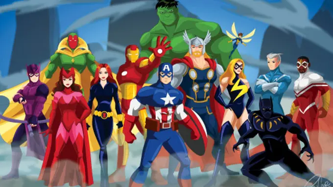 Yuk, Intip Wajah Superhero Ketika Tua!