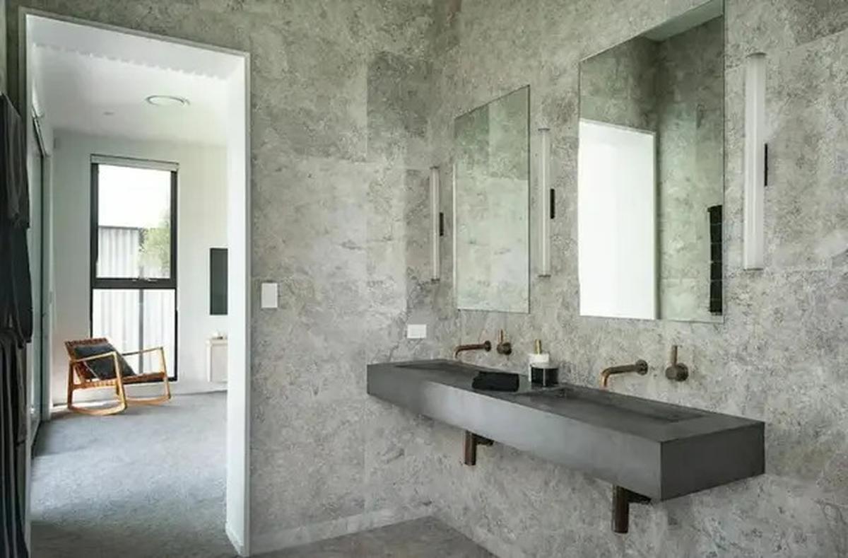 Model Wastafel Kamar Mandi Modern yang Estetis dengan Sentuhan Mewah