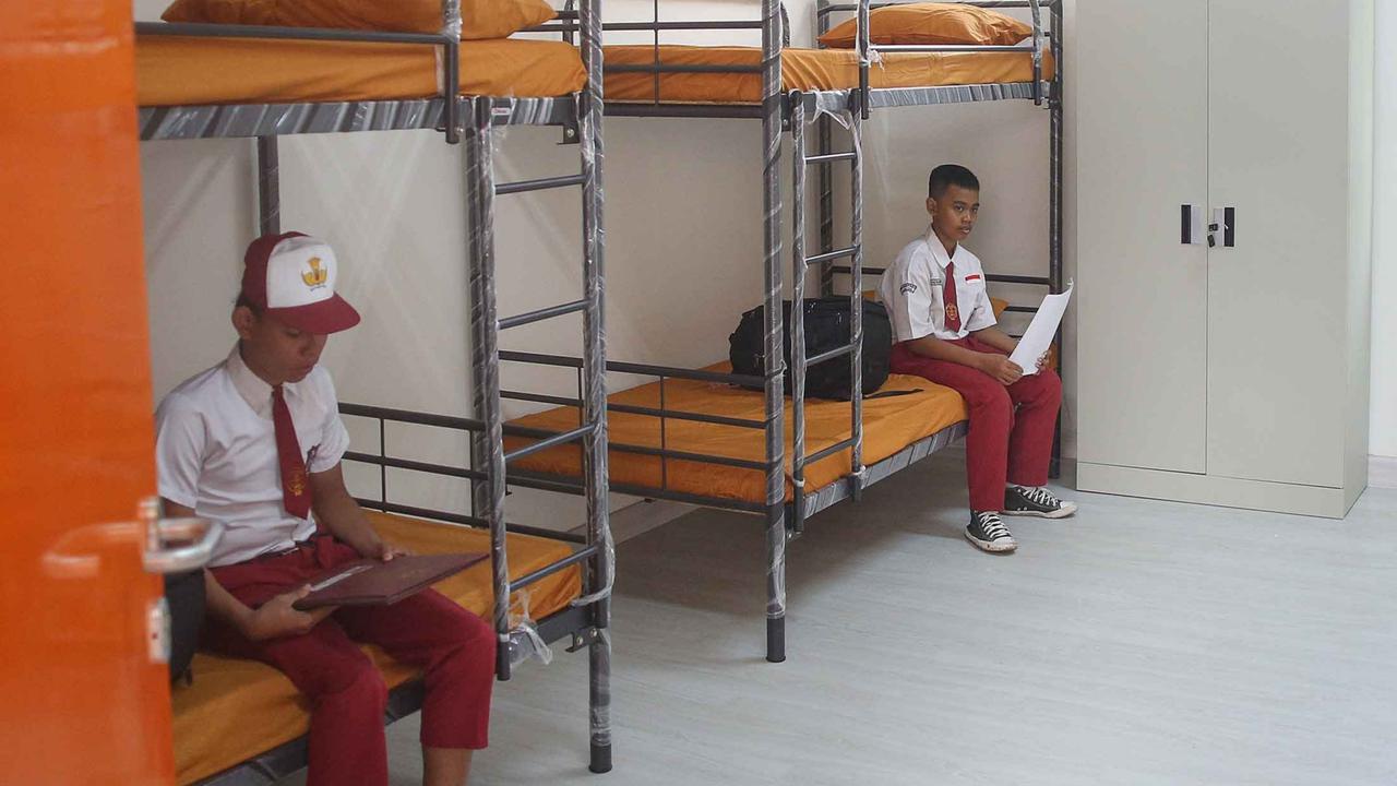 FOTO: Riang Gembira Calon Siswa Sekolah Rakyat Jalani Program Simulasi di Sentra Handayani