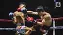 Ajang olahraga seni bela diri campuran atau Mixed Martial Arts (MMA) bertajuk Baku Hantam Championship kembali hadir pada 16 September 2023. (Liputan6.com/Faizal Fanani)