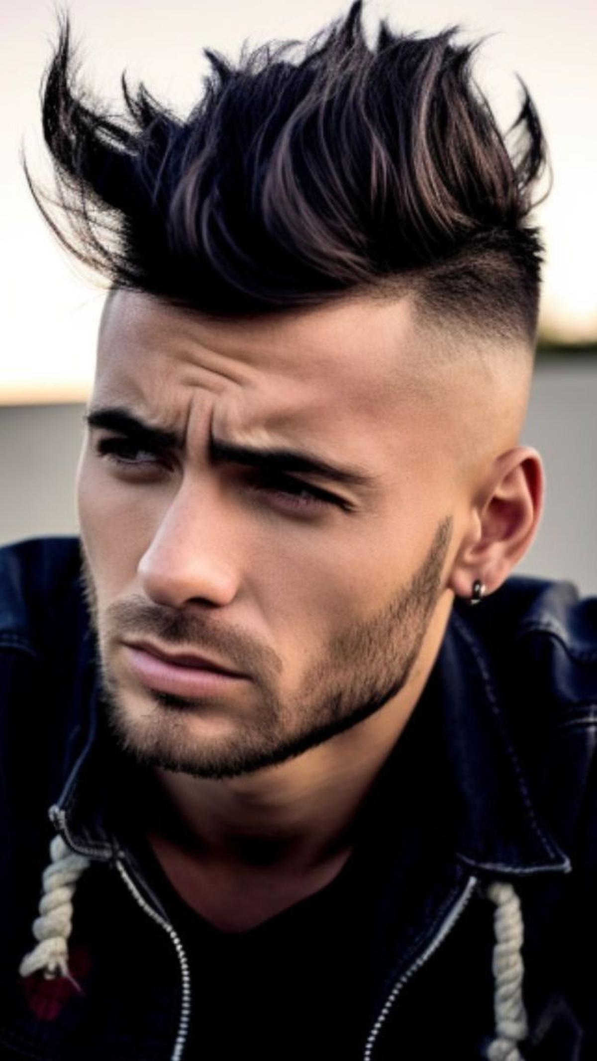 <b>Gaya Rambut Wavy Mohawk</b>