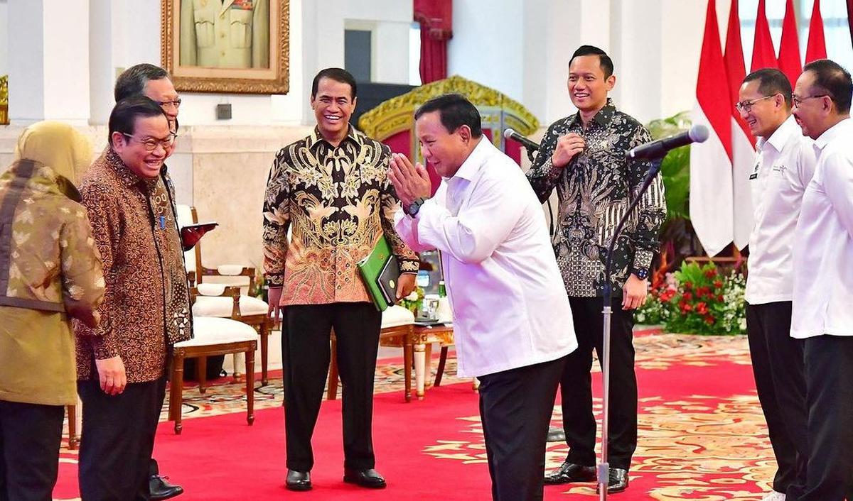 AHY Ikut Sidang Perdana