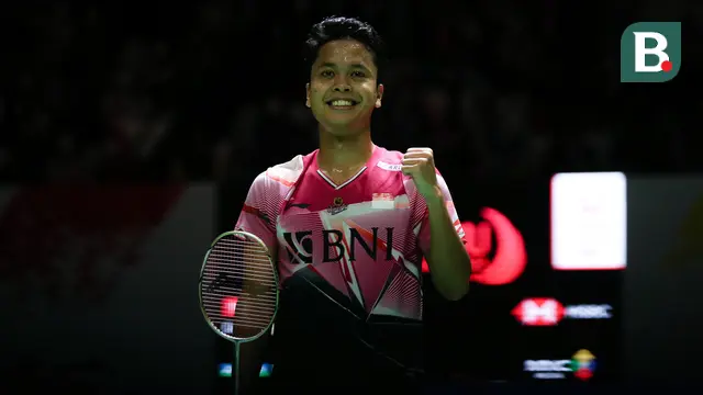 Foto: Anthony Ginting Dkk Segel 4 Tempat di Babak 16 Besar Tunggal Putra Indonesia Masters 2023