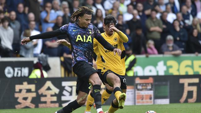 Delle Alli menjadi pahlawan kemenangan Tottenham Hotspur ketika mengalahkan Wolverhampton Wanderers 1-0 pada pekan kedua Premier League di Molineux Stadium, Minggu (22/8/2021).