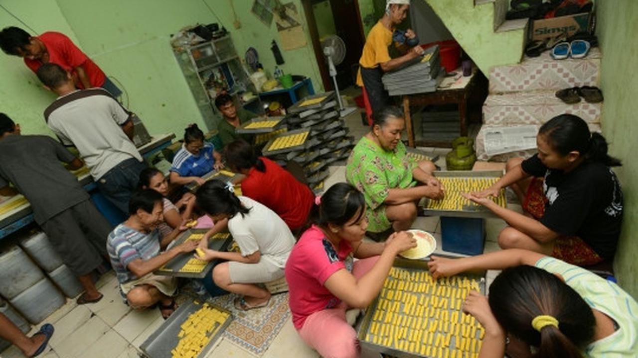 Jelang Lebaran, produksi kue kering kebanjiran pesanan