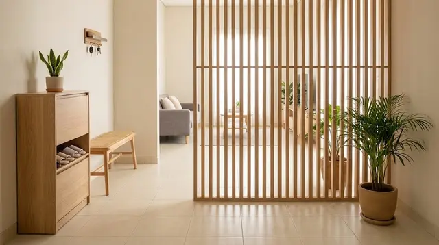 6 Desain Foyer di Rumah Kecil agar Tetap Rapi, Fungsional, dan Terlihat Luas