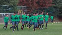 Suasana latihan timnas Indonesia U-19 jelang laga melawan Timor Leste. (Dokumentasi PSSI)