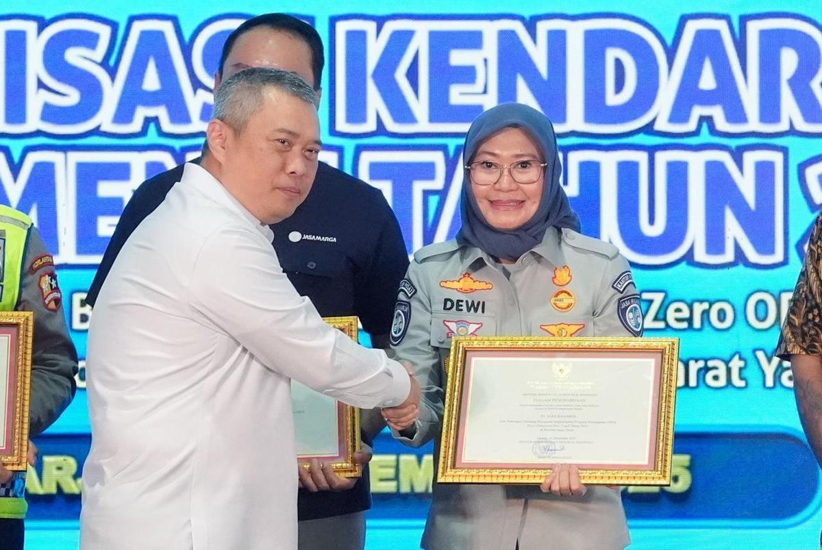 Plt Direktur Utama Jasa Raharja Dewi Aryani Suzana