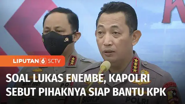 VIDEO: Dua Kali Mangkir dari Panggilan KPK, Polri Siap Bantu KPK Bawa Lukas Enembe