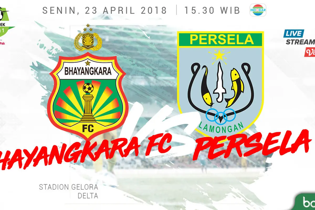 Bhayangkara FC Vs Persela Lamongan