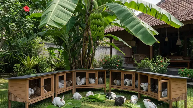 9 Ternak Mini di Bawah Pohon Pisang, Mengoptimalkan Lahan