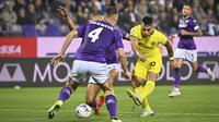 Keempat gol Inter dicetak oleh Nicolo Barella, Lautaro Martinez (2 gol) dan Henrikh Mkhitaryan. Sementara Fiorentina mencetak tiga gol melalui Arthur Cabral, Jonathan Ikone dan Luka Jovic. (AP/LaPresse/Massimo Paolone)