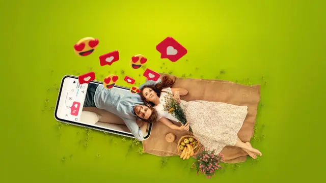 Ilustrasi love scamming di dating apps (Foto: freepik)
