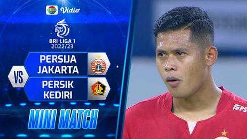 VIDEO: Highlights BRI Liga 1, Persija Raih Hasil Imbang 1-1 Lawan Persik