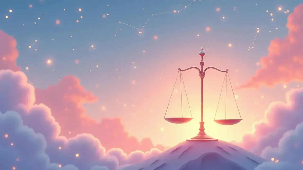 logo zodiak libra (sumber: AI generated)