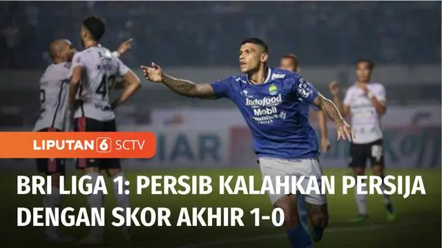 Persib Bandung berhasil mengalahkan Persija Jakarta dengan skor 1-0, dalam laga tunda pekan ke-11 BRI Liga 1 di Stadion Gelora Bandung Lautan Api, Rabu (11/01) sore. Ciro Alves, menjadi pahlawan setelah mencetak gol semata wayang Persib Bandung.