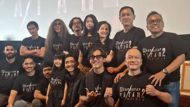 Konferensi pers Sayap Sayap Patah 2: Olivia. (M Altaf Jauhar/ LIputan6.com)