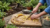Trik Menambah Nutrisi Tanaman dengan Kulit Pisang, Begini Cara Mengolahnya