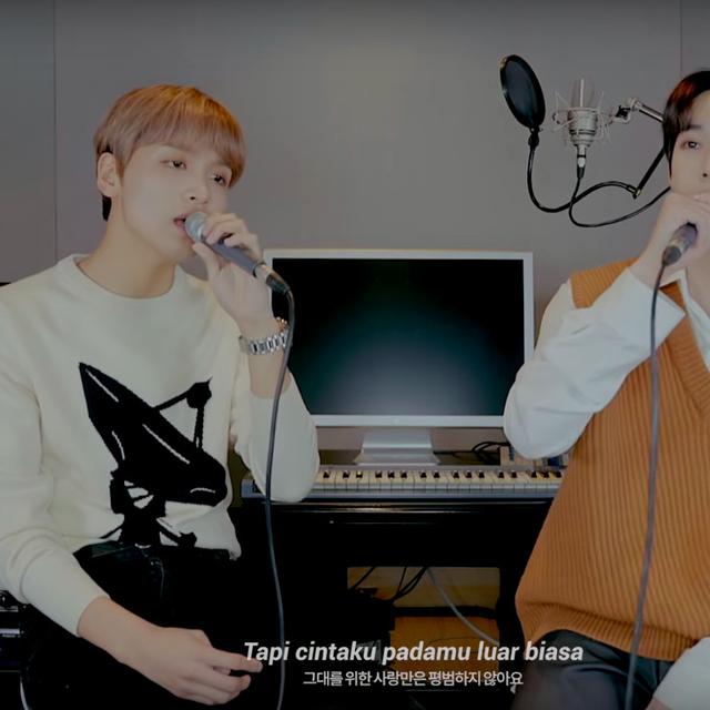 Doyoung Haechan Nct 127 Nyanyikan Cinta Luar Biasa Hati Warganet Ambyar Showbiz Liputan6 Com