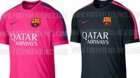 Musim Depan, Pemain Barca Berlatih dengan Kostum Pink