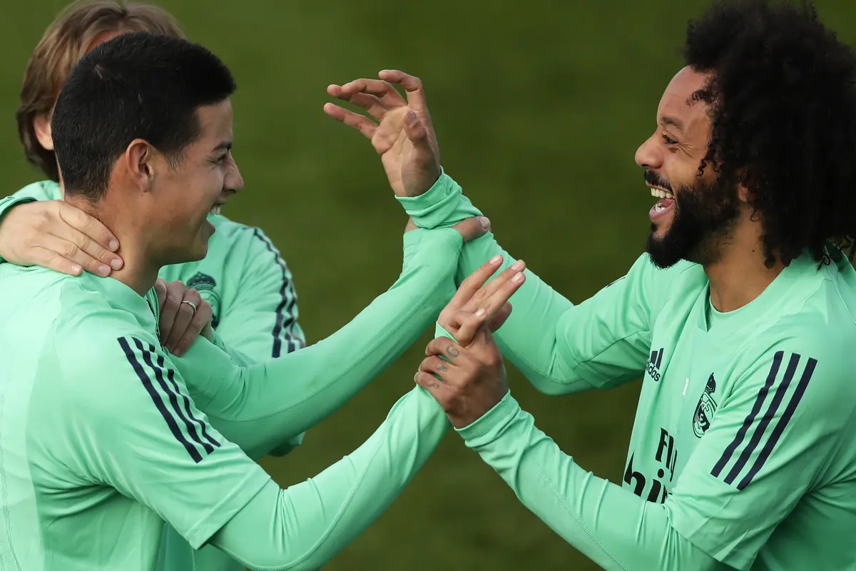 Hadapi City, Pemain Real Madrid Penuh Tawa Saat Latihan