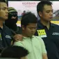 Tersangka peledakan bom di Mall Alam Sutera (Liputan6.com/ Hanz Jimenez Salim)