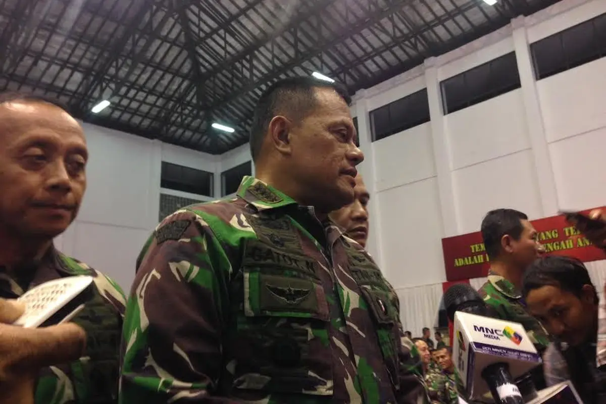 Panglima TNI Jenderal TNI Gatot Nurmantyo