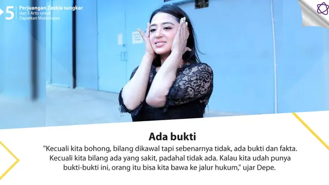 [Bintang] 5 Pengakuan Dewi Perssik Soal Video Terobos Jalur Busway