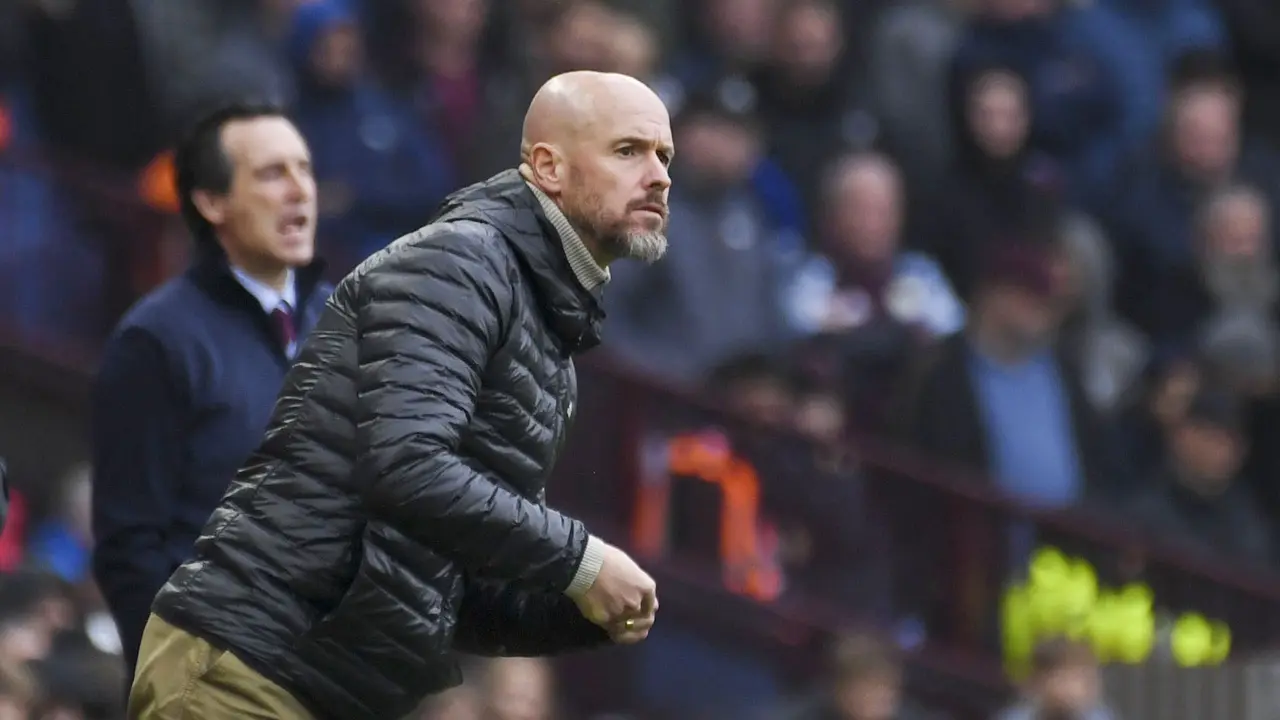Foto: Wajah Gemes Erik ten Hag saat MU Gagal Menang Lagi di Liga Inggris